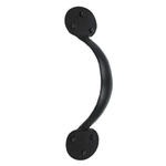 From The Anvil 33999 - Black Bean D Pull Handle 8 inch