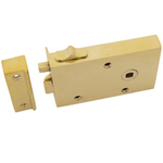 From The Anvil 83571 - Brass Right Hand Bathroom Rim Latch