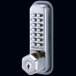 Codelocks CL210 KEY - Mechanical Codelock with Mortice Deadbolt with Key Override
