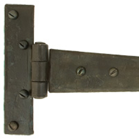 From The Anvil 33006 - Beeswax T-Hinge Penny End 12 inch