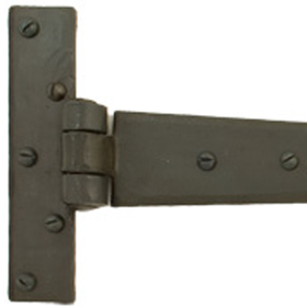 From The Anvil 33184 - Beeswax T-Hinge Penny End 15 inch