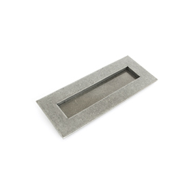 From The Anvil 33058 - Pewter Patina Small Letter Plate