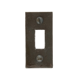 From The Anvil 33128R - Beeswax Spare Receiver Mortice Plate for 33128