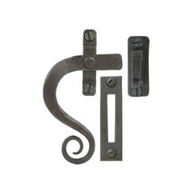 From The Anvil 33185 - Beeswax Monkeytail  Window Fastener - Left Hand