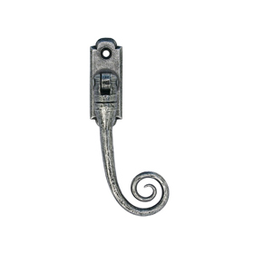 From The Anvil 33621 - Pewter Patina Monkeytail Locking Espag Fastener - Right Hand