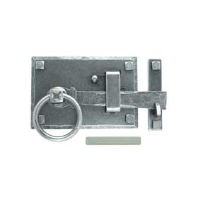 From The Anvil 33666 - Pewter Patina Cottage Latch - Left Hand