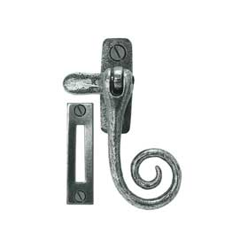 From The Anvil 33676 - Pewter Patina Reversible Monkeytail Window Fastener