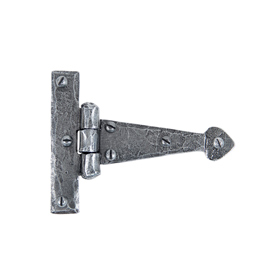 From The Anvil 33774 - Pewter Patina Arrow Head Hinge 4 inch