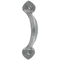 From The Anvil 33640 - Pewter Patina Gothic D Pull Handle 4 inch