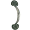 From The Anvil 33647 - Pewter Patina Bean D Pull Handle 8 inch